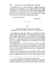 Traducción francesa de dos obras árabes interesantes para nuestra historia. Nota bibliográfica / Francisco Codera | Biblioteca Virtual Miguel de Cervantes