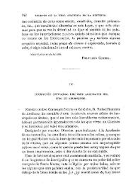 Inscripción sepulcral del Emir Almoravid Sir, hijo de Abubequer / Francisco Codera | Biblioteca Virtual Miguel de Cervantes