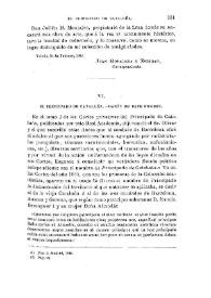 El principado de Cataluña. Razón de este nombre / Fidel Fita | Biblioteca Virtual Miguel de Cervantes