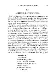 Le préteur L. Cornelius Pusio / H. Dessau | Biblioteca Virtual Miguel de Cervantes