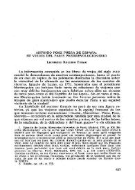 Antonio Ponz fuera de España: su visión del París prerrevolucionario / Leonardo Romero Tobar | Biblioteca Virtual Miguel de Cervantes