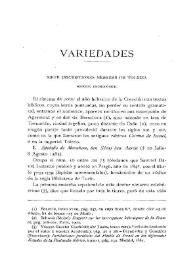 Siete inscripciones hebreas de Toledo / Fidel Fita | Biblioteca Virtual Miguel de Cervantes