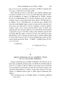 Límites probables de la conquista árabe en la Cordillera Pirenaica / Francisco Codera | Biblioteca Virtual Miguel de Cervantes