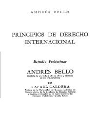 Principios de derecho internacional. Volumen IV / Andrés Bello | Biblioteca Virtual Miguel de Cervantes