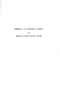 Homenaje a la antigüedad académica del Excmo. Sr. D. Diego Angulo e Iñiguez / [Fernando Chueca Goitia] | Biblioteca Virtual Miguel de Cervantes
