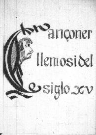 Cançoner de obres de mossèn Ausias March | Biblioteca Virtual Miguel de Cervantes