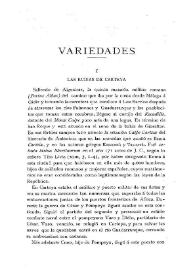 Las ruinas de Carteya / Enrique Romero de Torres | Biblioteca Virtual Miguel de Cervantes