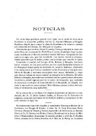 Noticias. Boletín de la Real Academia de la Historia, tomo 54 (junio 1909). Cuaderno VI / [Fidel Fita] | Biblioteca Virtual Miguel de Cervantes
