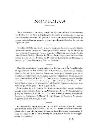 Noticias. Boletín de la Real Academia de la Historia, Vol. 55. Cuadernos I - III / [Fidel Fita] | Biblioteca Virtual Miguel de Cervantes