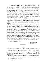 San Dúnala, prócer y mártir mozárabe del siglo X / Fidel Fita | Biblioteca Virtual Miguel de Cervantes