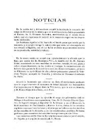 Noticias. Boletín de la Real Academia de la Historia, Vol. 55. Cuaderno VI | Biblioteca Virtual Miguel de Cervantes
