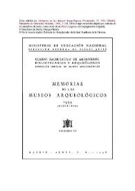 Museo Arqueológico Nacional. Adquisiciones de 1946 a 1954. Hacha de bronce de talón y asas laterales / Martín Almagro Basch | Biblioteca Virtual Miguel de Cervantes