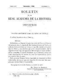 Apuntes históricos sobre el reino de Omán / Fr. Pedro de Brizuela | Biblioteca Virtual Miguel de Cervantes