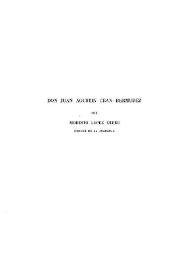 D. Juan Agustín Cean-Bermúdez / Modesto López Otero | Biblioteca Virtual Miguel de Cervantes