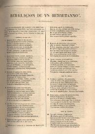 Revelación de un ermitaño / Reuelaçion de vn hermitanno | Biblioteca Virtual Miguel de Cervantes