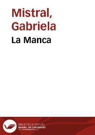 La Manca | Biblioteca Virtual Miguel de Cervantes