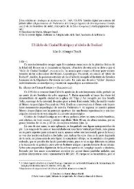 El ídolo de Ciudad Rodrigo y el ídolo de Rodicol / Martín Almagro Basch | Biblioteca Virtual Miguel de Cervantes
