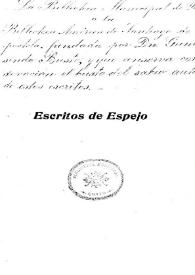 Escritos del doctor Francisco Javier Eugenio Santa Cruz y Espejo. Tomo III / editado por Jacinto Jijón y Caamaño y Homero Viteri Lafronte; introducción de Homero Viteri Lafronte | Biblioteca Virtual Miguel de Cervantes