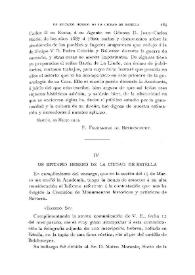 Un epitafio hebreo de la ciudad de Estella / Fidel Fita | Biblioteca Virtual Miguel de Cervantes