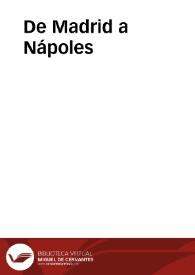 De Madrid a Nápoles / Pedro Antonio de Alarcón | Biblioteca Virtual Miguel de Cervantes