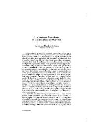 Los "exempla" femeninos en la obra grave de Quevedo / Manuel Ángel Candelas Colodrón | Biblioteca Virtual Miguel de Cervantes