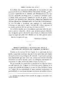 Hebilla epigráfica cristiana del siglo V, hallada en Ortigosa de Cameros (Logroño) / Juan Garín Modet | Biblioteca Virtual Miguel de Cervantes