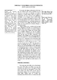 Neruda y nosotros, los de entonces / José Carlos Rovira | Biblioteca Virtual Miguel de Cervantes