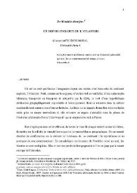 De Mirabilia descripta: un monde englouti ou l'atlantide / Montserrat Prudon-Moral | Biblioteca Virtual Miguel de Cervantes