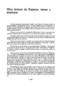 Otra lectura de "Espacio" : temas y símbolos / John Wilcox | Biblioteca Virtual Miguel de Cervantes