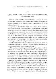Ruinas de la abadía de San Guillermo de Peñacorada, provincia de León / Julio Puyol | Biblioteca Virtual Miguel de Cervantes