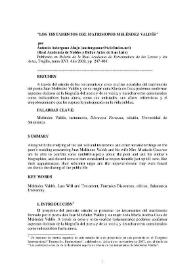 Los testamentos del matrimonio Meléndez Valdés / por Antonio Astorgano Abajo | Biblioteca Virtual Miguel de Cervantes