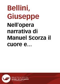 Nell'opera narrativa di Manuel Scorza il cuore e l'impegno dell'America latina / [Giuseppe Bellini] | Biblioteca Virtual Miguel de Cervantes