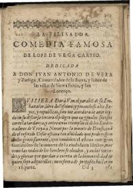 La filisarda | Biblioteca Virtual Miguel de Cervantes