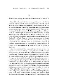 Retratos y bustos de la Real Academia de la Historia | Biblioteca Virtual Miguel de Cervantes