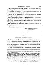 Antigüedades de Marchena | Biblioteca Virtual Miguel de Cervantes