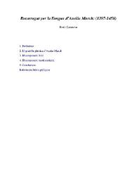 Recorregut per la llengua d'Ausiàs March : (1397-1458) | Biblioteca Virtual Miguel de Cervantes