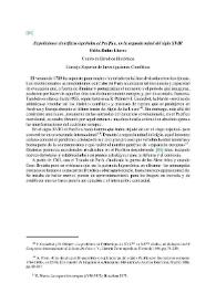 Expediciones científicas españolas al Pacífico, en la segunda mitad del siglo XVIII / Belén Bañas Llanos | Biblioteca Virtual Miguel de Cervantes