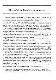 El español de España y de América / Luis Ortega Galindo | Biblioteca Virtual Miguel de Cervantes