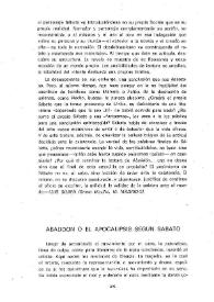 Abaddón o el Apocalipsis según Sábato | Biblioteca Virtual Miguel de Cervantes
