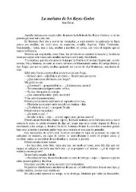 La mañana de los Reyes Godos [Fragmento, primer capítulo] / Juan Farias | Biblioteca Virtual Miguel de Cervantes