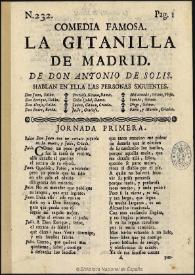 La gitanilla de Madrid [1681] / de Don Antonio de Solís | Biblioteca Virtual Miguel de Cervantes