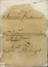 Ziego q[ue] apuntas y aziertas : tonada humana / Ju. Hidalgo | Biblioteca Virtual Miguel de Cervantes