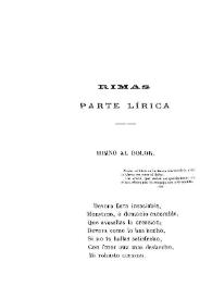 Rimas [1871] / Esteban Echeverría | Biblioteca Virtual Miguel de Cervantes