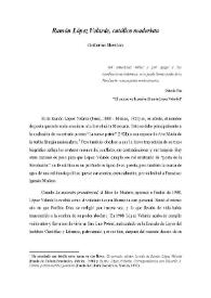 Ramón López Velarde, católico maderista / Guillermo Sheridan | Biblioteca Virtual Miguel de Cervantes