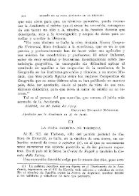 La peña escrita de Tárbena / Daniel Jiménez de Cisneros | Biblioteca Virtual Miguel de Cervantes