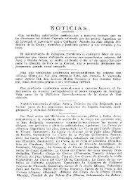 Noticias. Boletín de la Real Academia de la Historia, tomo 85 (agosto-octubre 1924). Cuadernos II-IV | Biblioteca Virtual Miguel de Cervantes