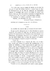 El escudo de armas de la ciudad de Chinchón / Vicente Castañeda | Biblioteca Virtual Miguel de Cervantes