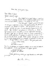 Lida, María Rosa. 29 de agosto de 1946 | Biblioteca Virtual Miguel de Cervantes