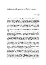 La transterrada historia de Daniel Moyano / Reina Roffé | Biblioteca Virtual Miguel de Cervantes