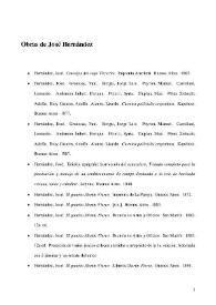 José Hernández. Bibliografía | Biblioteca Virtual Miguel de Cervantes